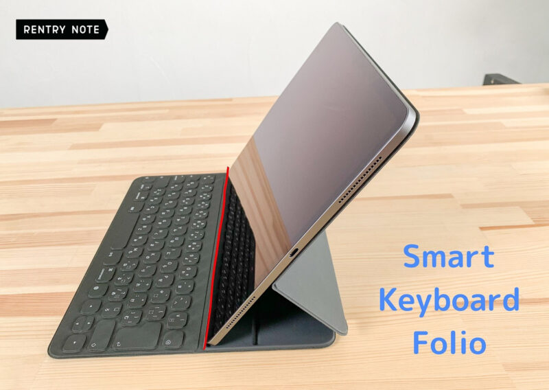 smart Keyboad Folio 角度２段回
